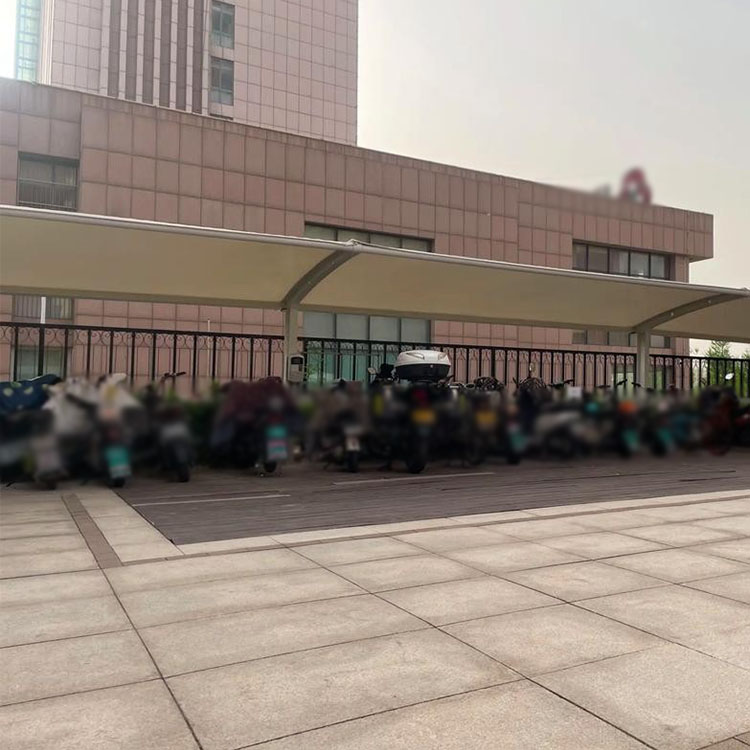 礼泉县膜结构电动车棚