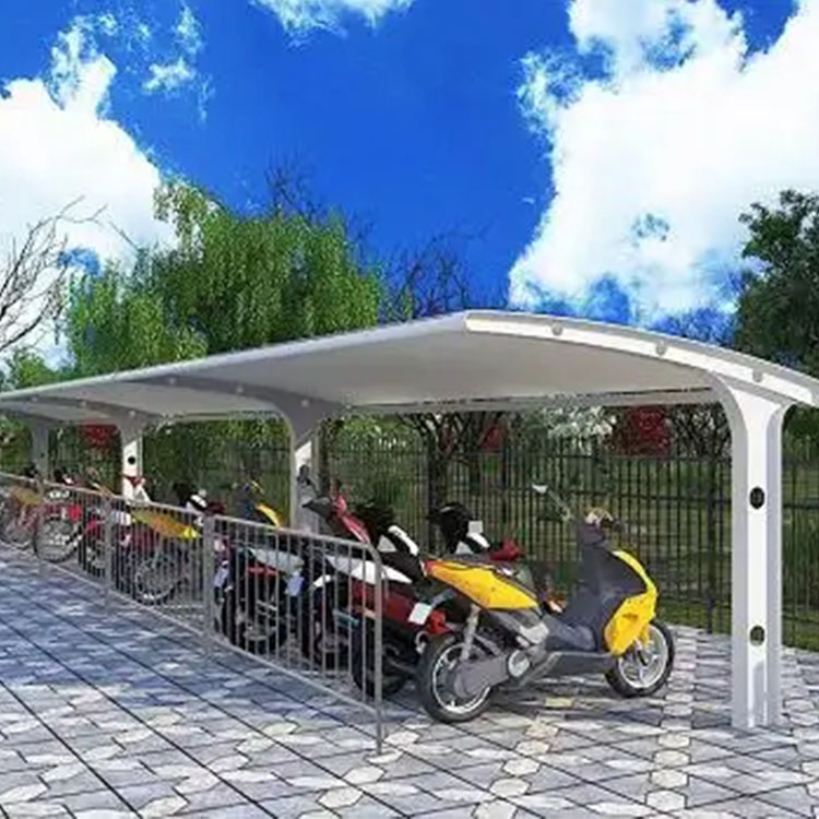 礼泉县膜结构电动车棚